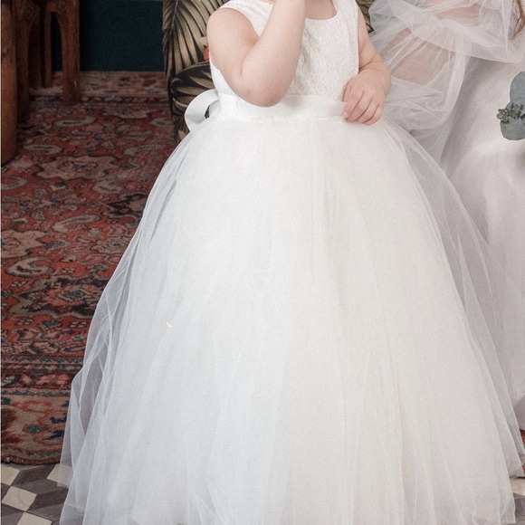 David’s Bridal Flower Girl Dress - Picture 4 of 5